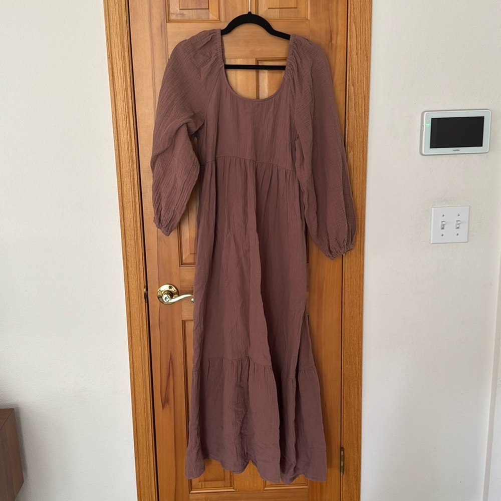 Universal Thread Mauve Long Sleeve Dress